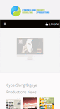 Mobile Screenshot of cyberslangdesign.com